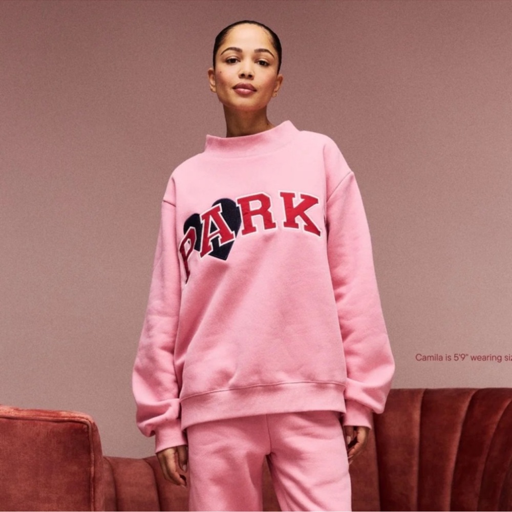 PARKE VALENTINES DAY MOCKNECK - Picture 1 of 4